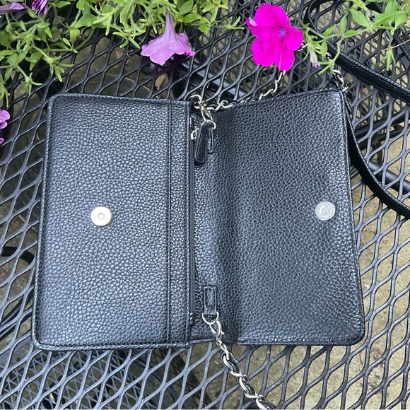 Sharp Steve Madden Multi Pocket Silver Hardware & Chain Wallet Bag! - Picture 13 of 16